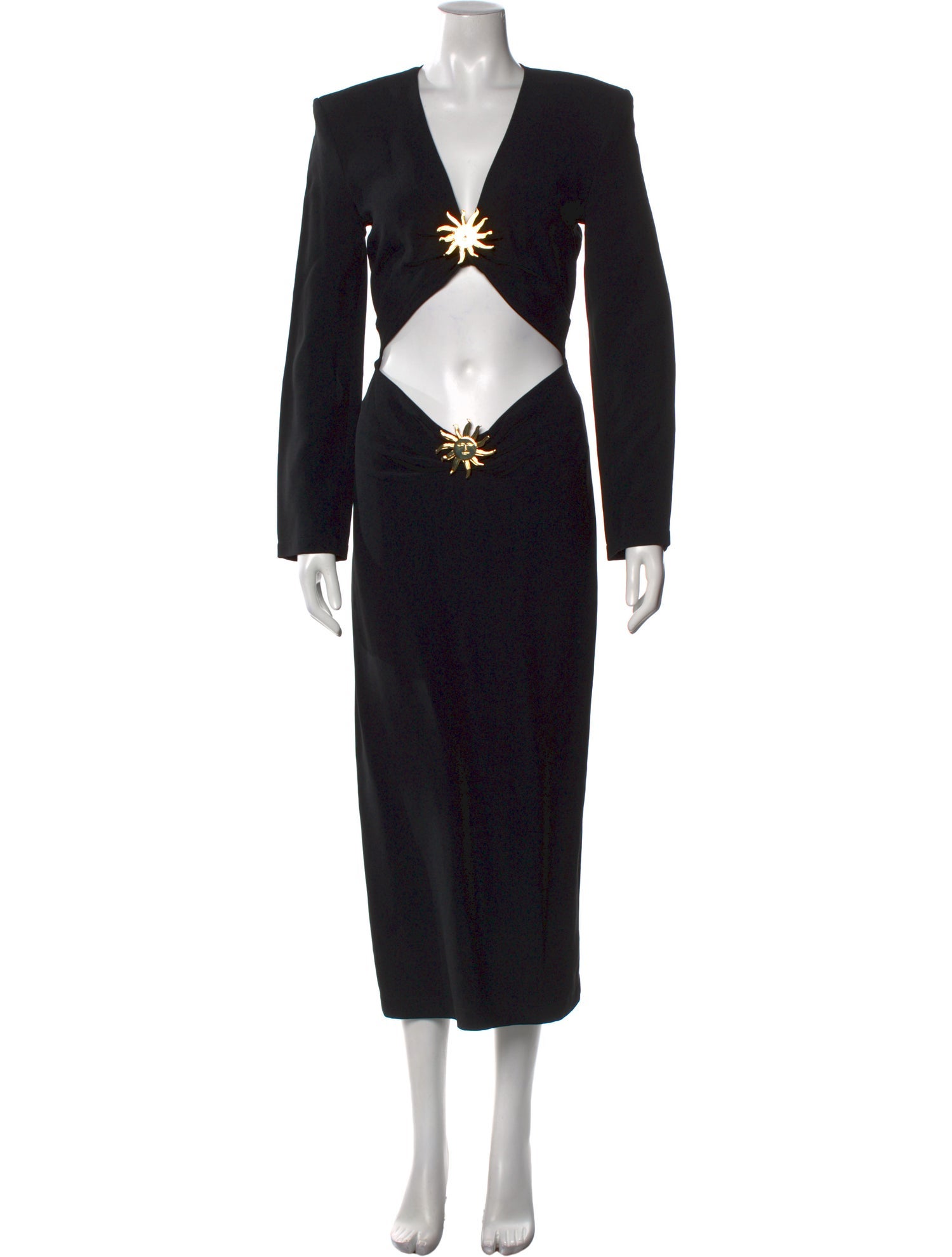 Rowen Rose V-Neck Long Dress