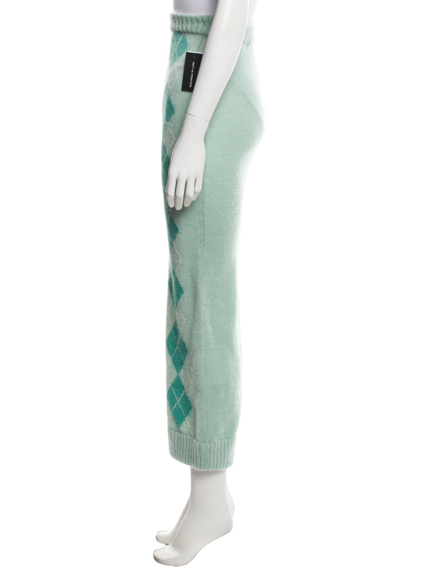 Rowen Rose Mohair Midi Length Skirt