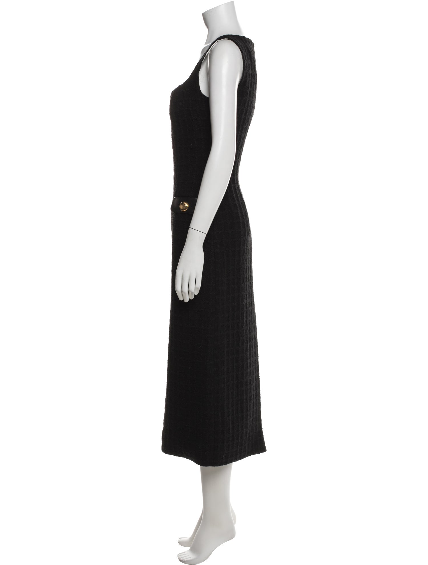 Rowen Rose Wool Long Dress