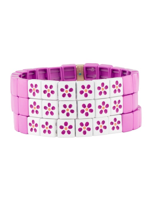 Roxanne Assoulin Enamel & Bead Bracelet Set