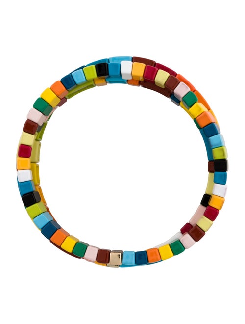 Roxanne Assoulin Enamel Bead Rainbow Bright Bracelet Set