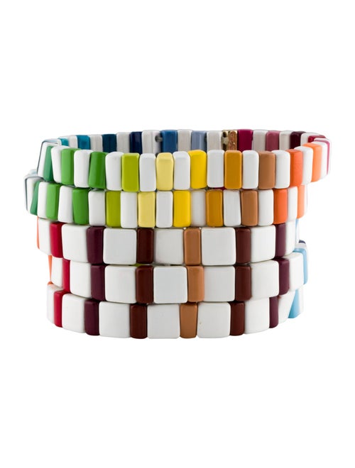 Roxanne Assoulin Enamel Set of Five Bracelet Set