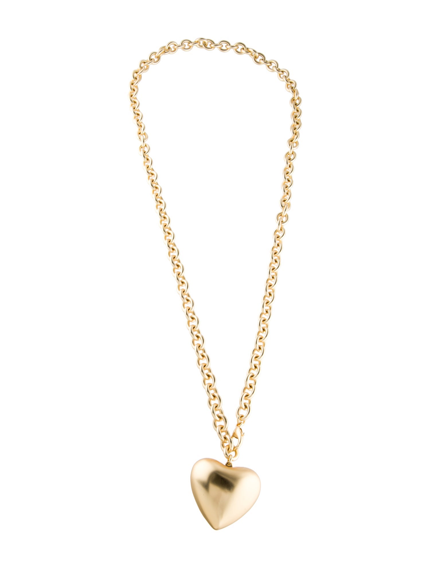 Roxanne Assoulin The Puffy Heart Pendant Necklace