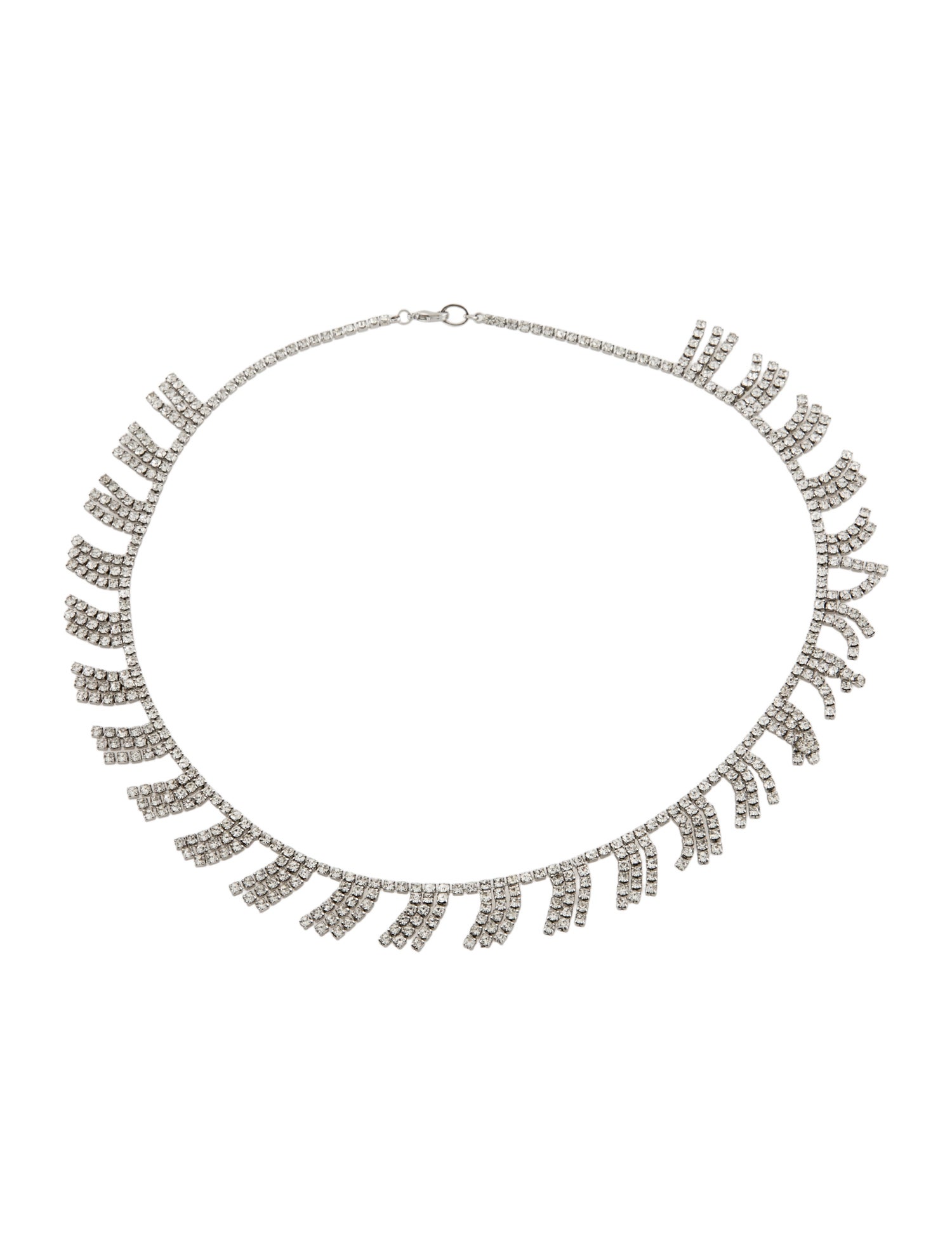 Roxanne Assoulin Crystal 'On The Fringe' Collar Necklace