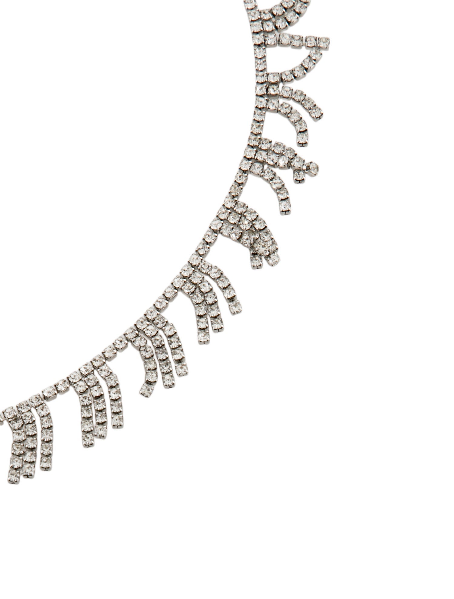 Roxanne Assoulin Crystal 'On The Fringe' Collar Necklace