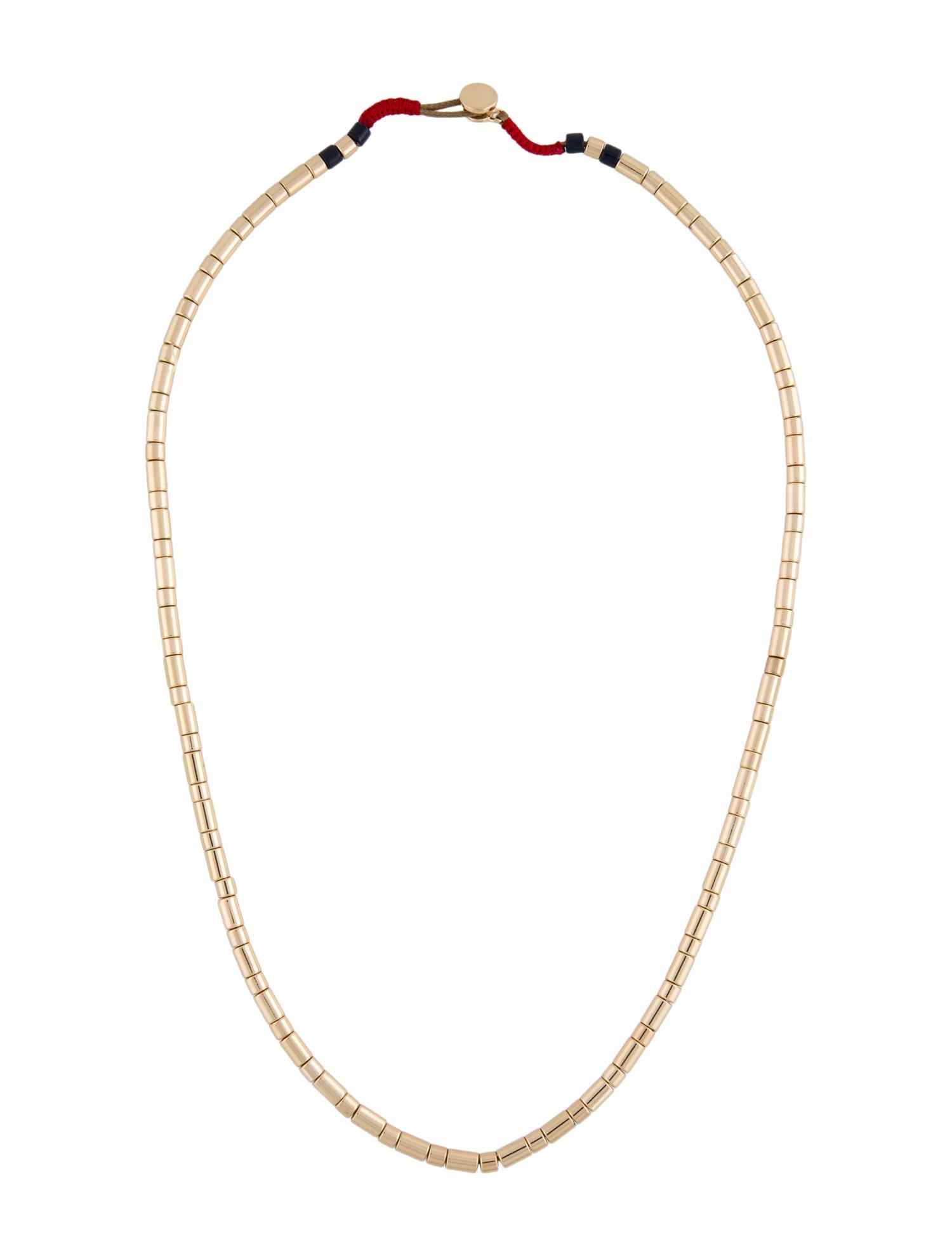 Roxanne Assoulin Bead Peacoat U-Tube Strand Necklace