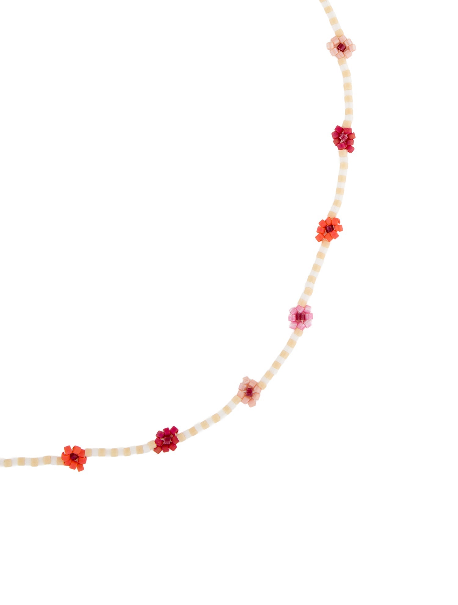 Roxanne Assoulin Crystal & Bead Flower Choker Necklace