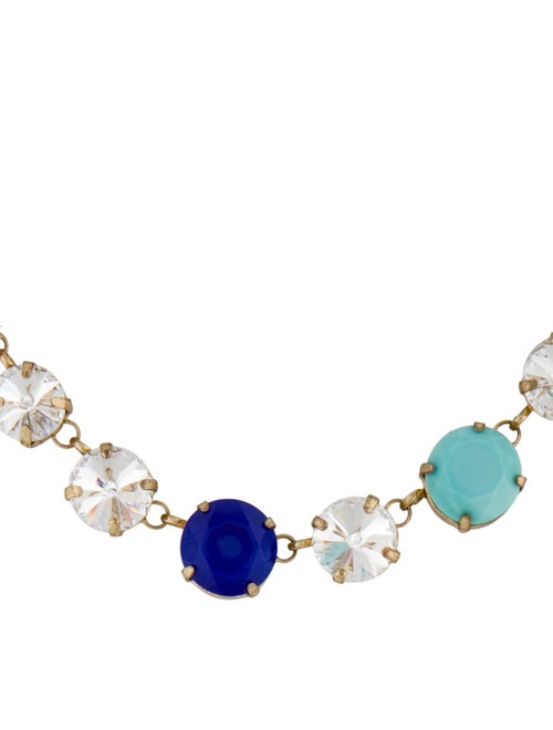 Roxanne Assoulin Crystal & Resin Pastiche Chain Necklace