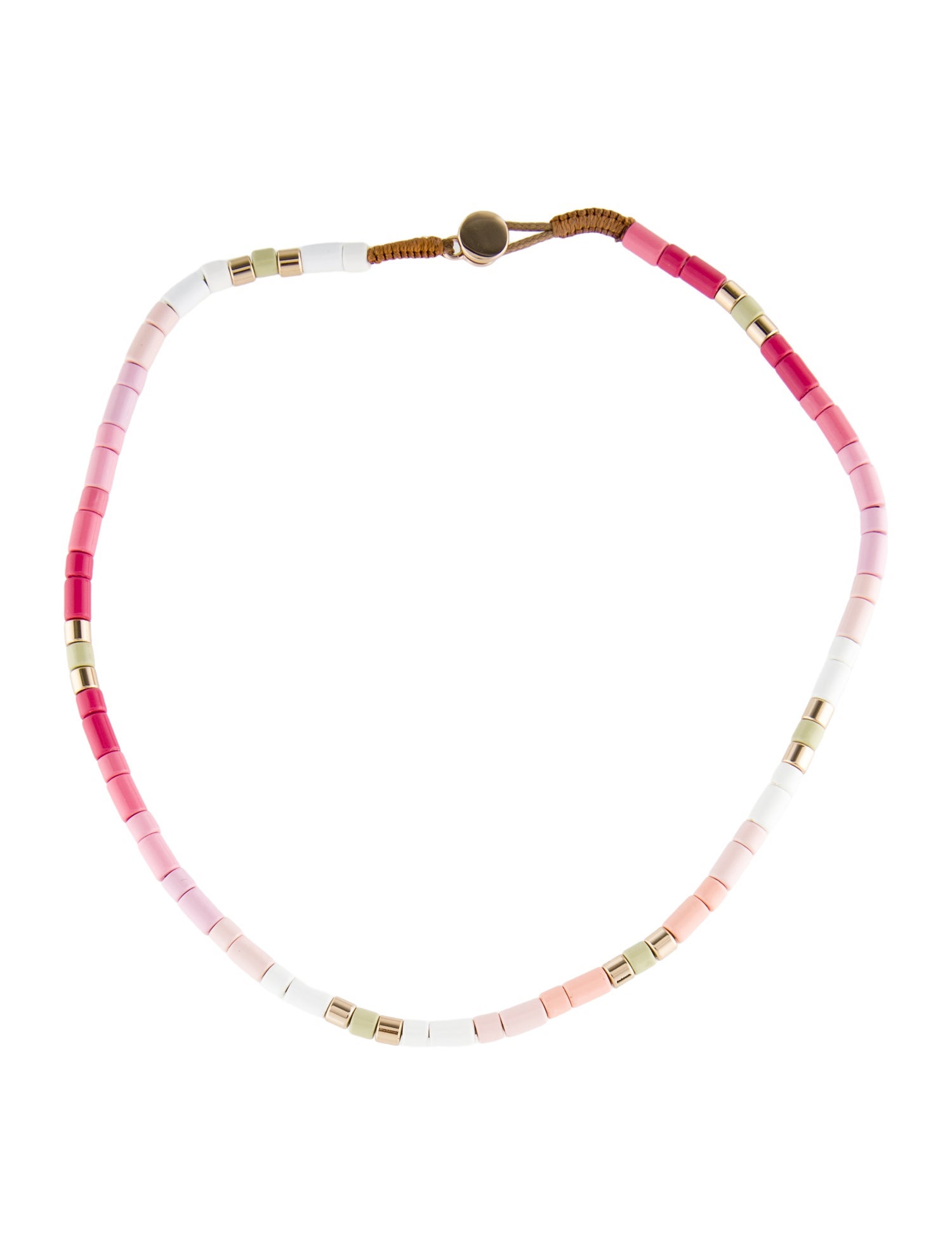 Roxanne Assoulin Enamel Starburst U-Tube Necklace
