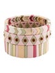 Roxanne Assoulin Enamel Set-Of-Three Stretch Bracelet
