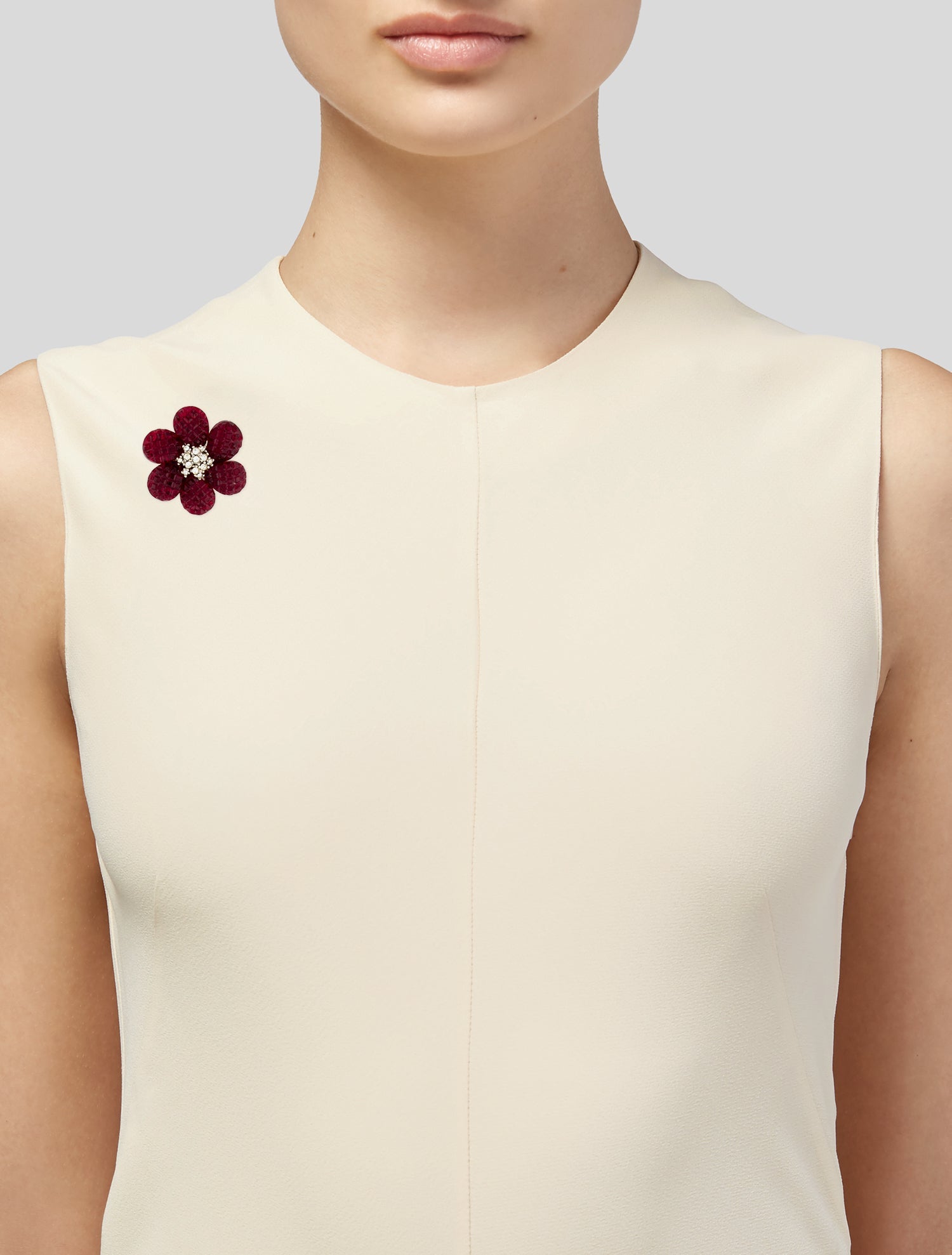 Roxanne Assoulin Crystal Dress Clip Brooch