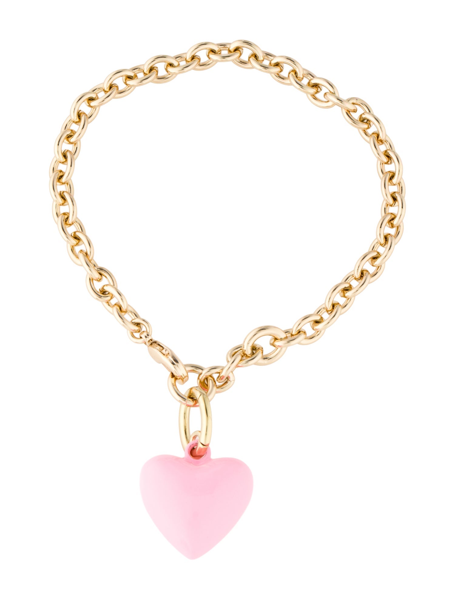 Roxanne Assoulin Enamel The Mini Puffy Heart Bracelet