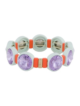 Roxanne Assoulin Crystal & Enamel 'Hip Hop But Not Flashy' Bracelet