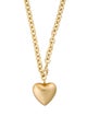 Roxanne Assoulin Puffy Heart Pendant Necklace