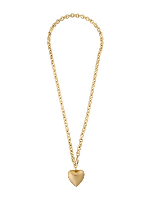 Roxanne Assoulin Puffy Heart Pendant Necklace