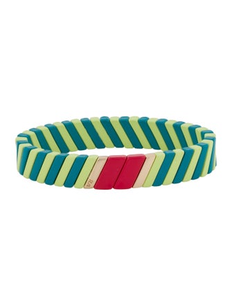 Roxanne Assoulin Sliced Enamel Bead Bracelet