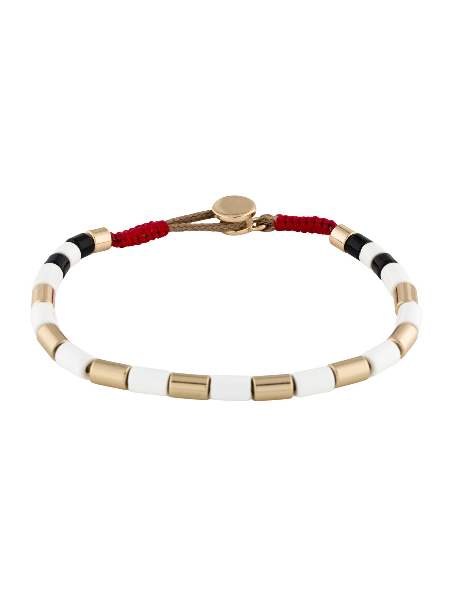 Roxanne Assoulin Enamel Gilded U-Tube Bracelet