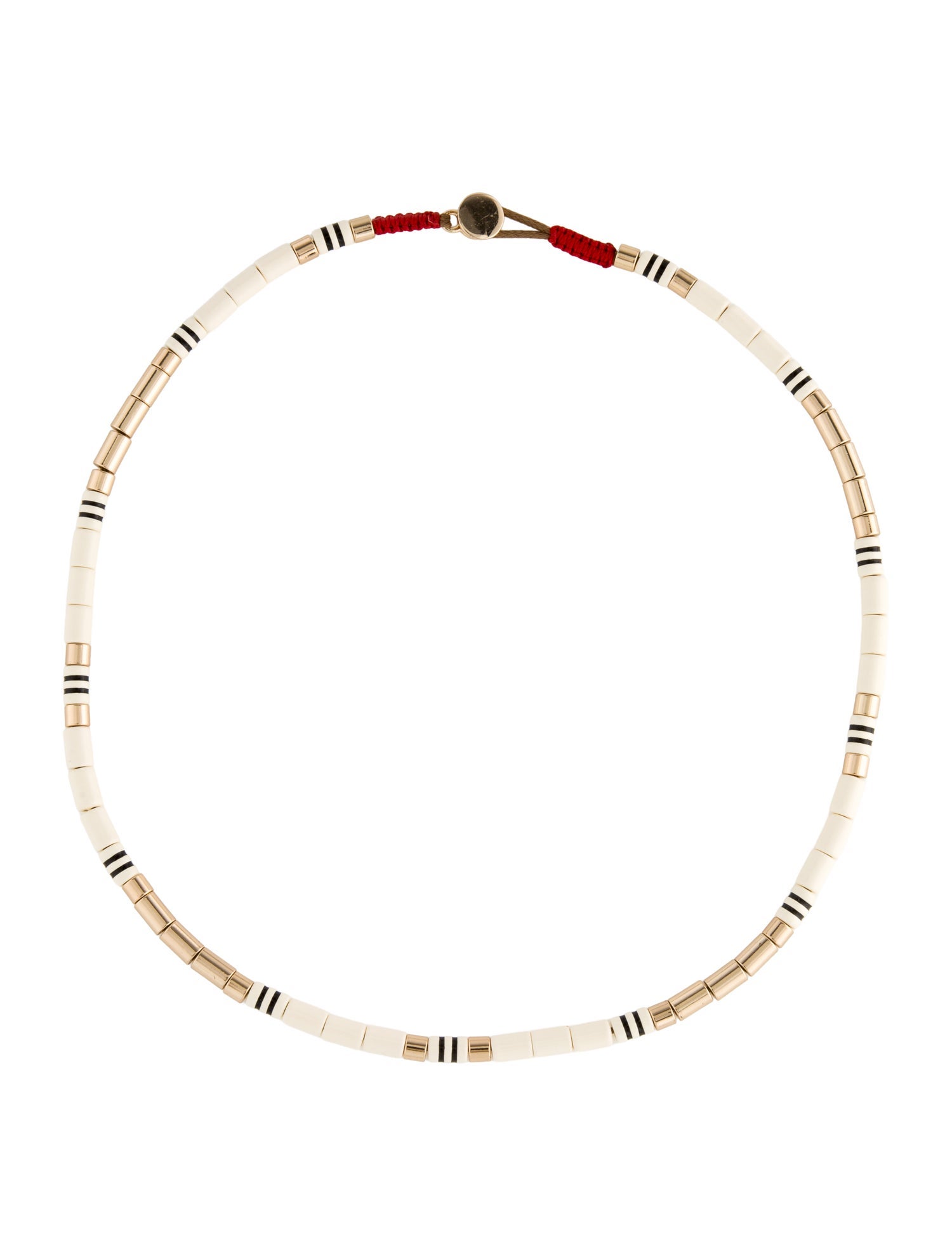 Roxanne Assoulin Bead & Cord Choker Necklace