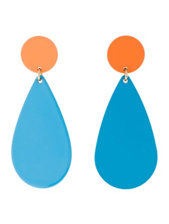 Roxanne Assoulin Enamel 'Happy Tears' Drop Earrings