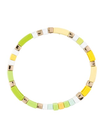 Roxanne Assoulin Enamel Stretch Bangle Bracelet