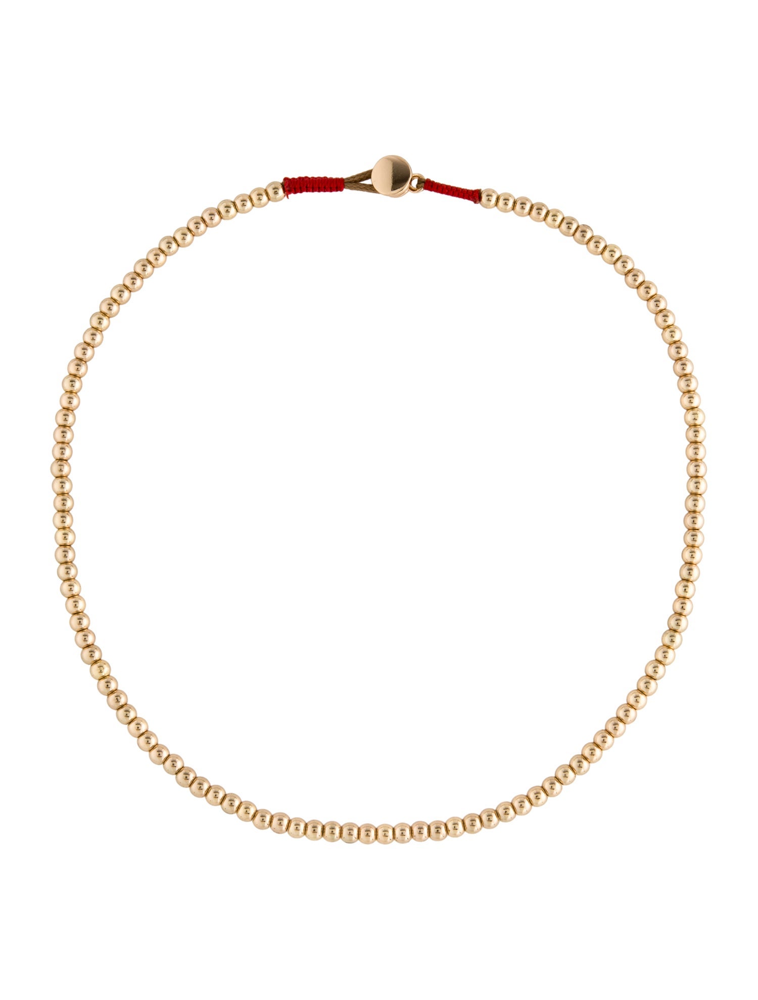 Roxanne Assoulin Bead & Cord Choker Necklace