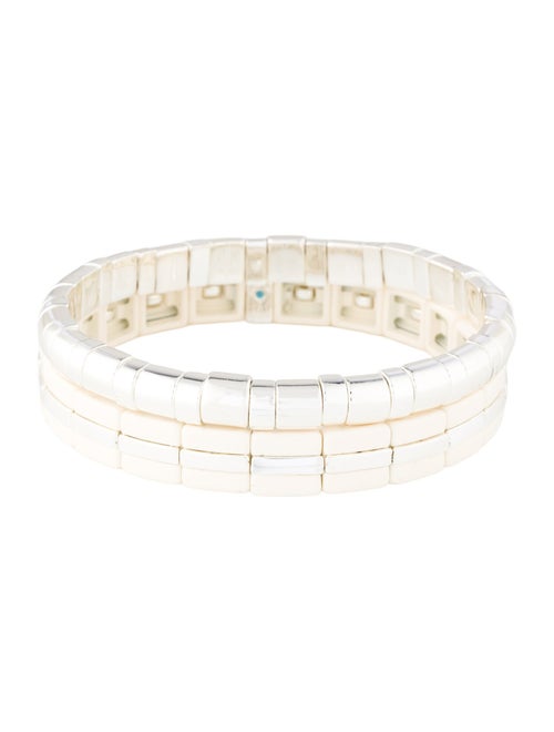 Roxanne Assoulin Enamel Stretch Bracelet Set Of 2