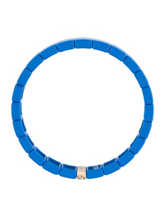 Roxanne Assoulin Enamel & Bead Stretch Bracelet