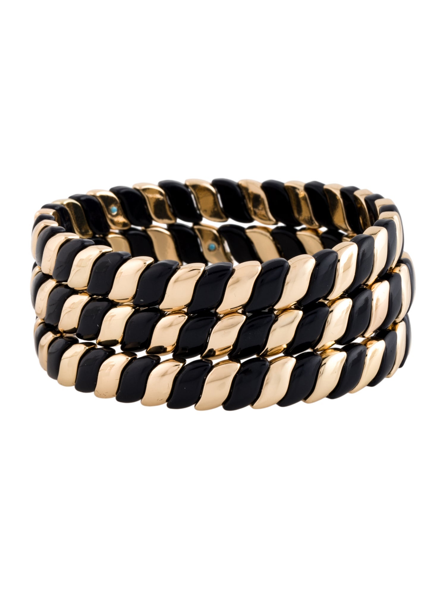 Roxanne Assoulin Enamel Smooth Moves Bracelet Set