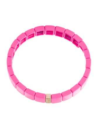 Roxanne Assoulin Enamel & Bead Stretch Bracelet