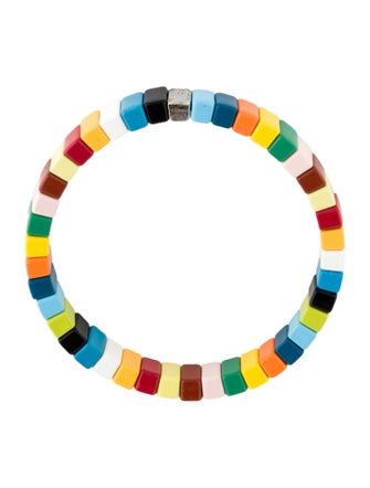 Roxanne Assoulin Enamel Stretch Bead Bracelet