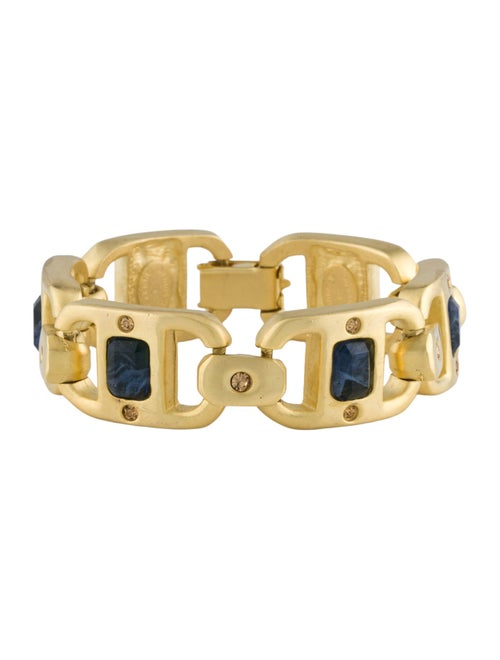 Roxanne Assoulin Crystal & Resin Link Bracelet