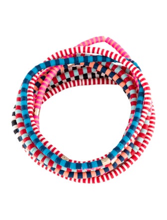 Roxanne Assoulin Technicolor Stripe Bracelet Bunch