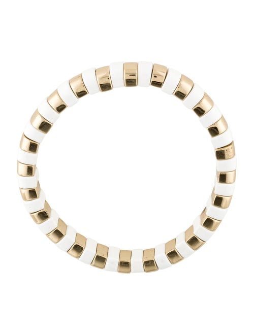 Roxanne Assoulin Enamel Stretch Bangle Bracelet