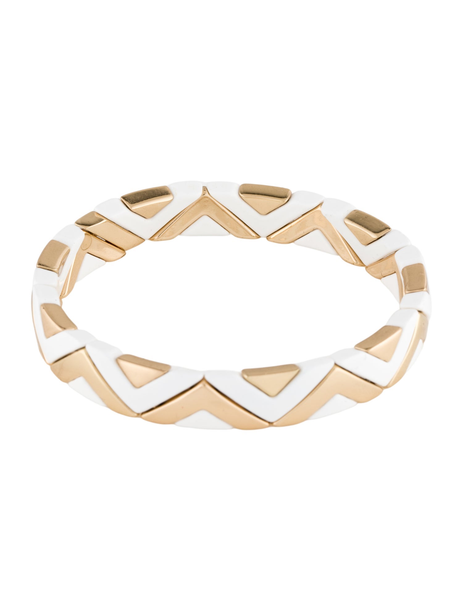 Roxanne Assoulin Enamel Stretch Bangle Bracelet
