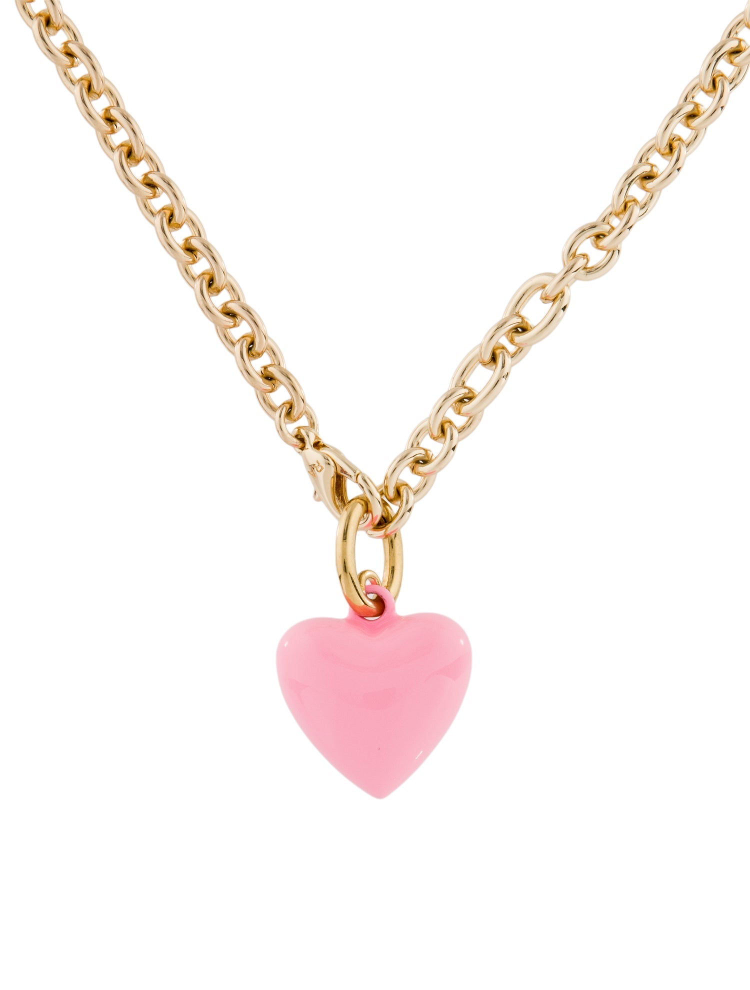 Roxanne Assoulin The Mini Puffy Heart Pendant Necklace