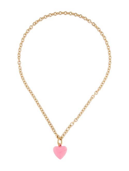 Roxanne Assoulin The Mini Puffy Heart Pendant Necklace