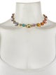 Roxanne Assoulin Technicolor Rainbow Crystal Collar Necklace