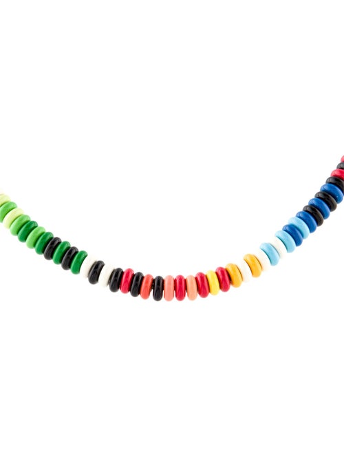 Roxanne Assoulin Enamel & Cord Beaded Strand Necklace