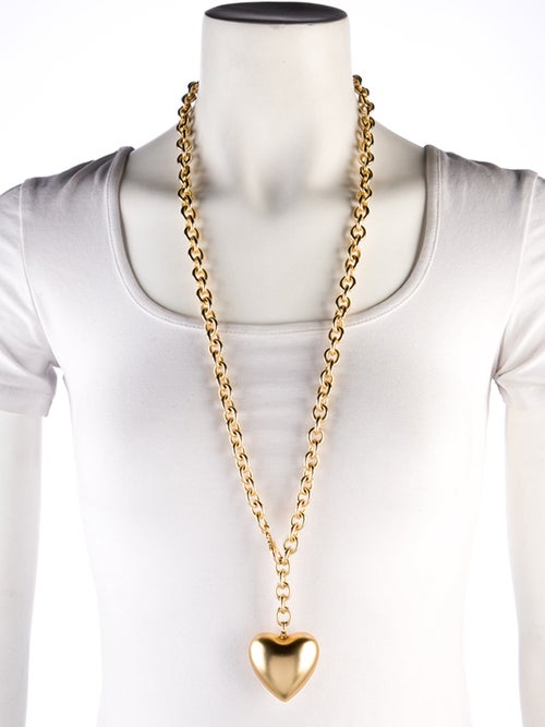 Roxanne Assoulin The Puffy Heart Pendant Necklace