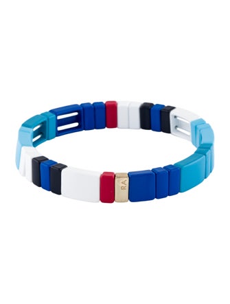 Roxanne Assoulin Enamel Stretch Bead Bracelet