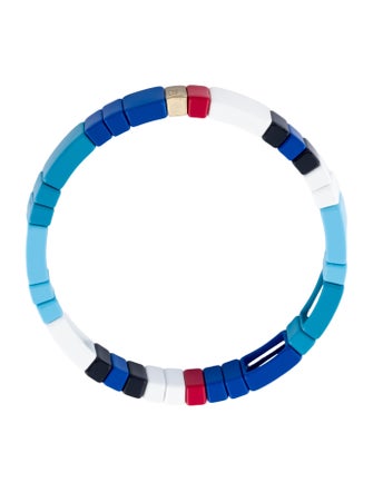 Roxanne Assoulin Enamel Stretch Bead Bracelet