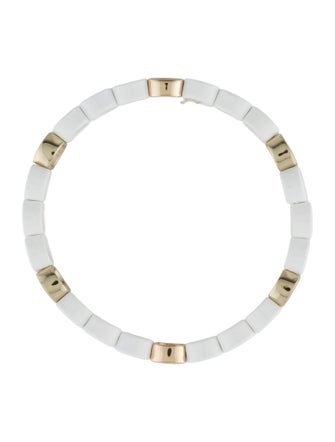 Roxanne Assoulin Enamel Stretch Bead Bracelet