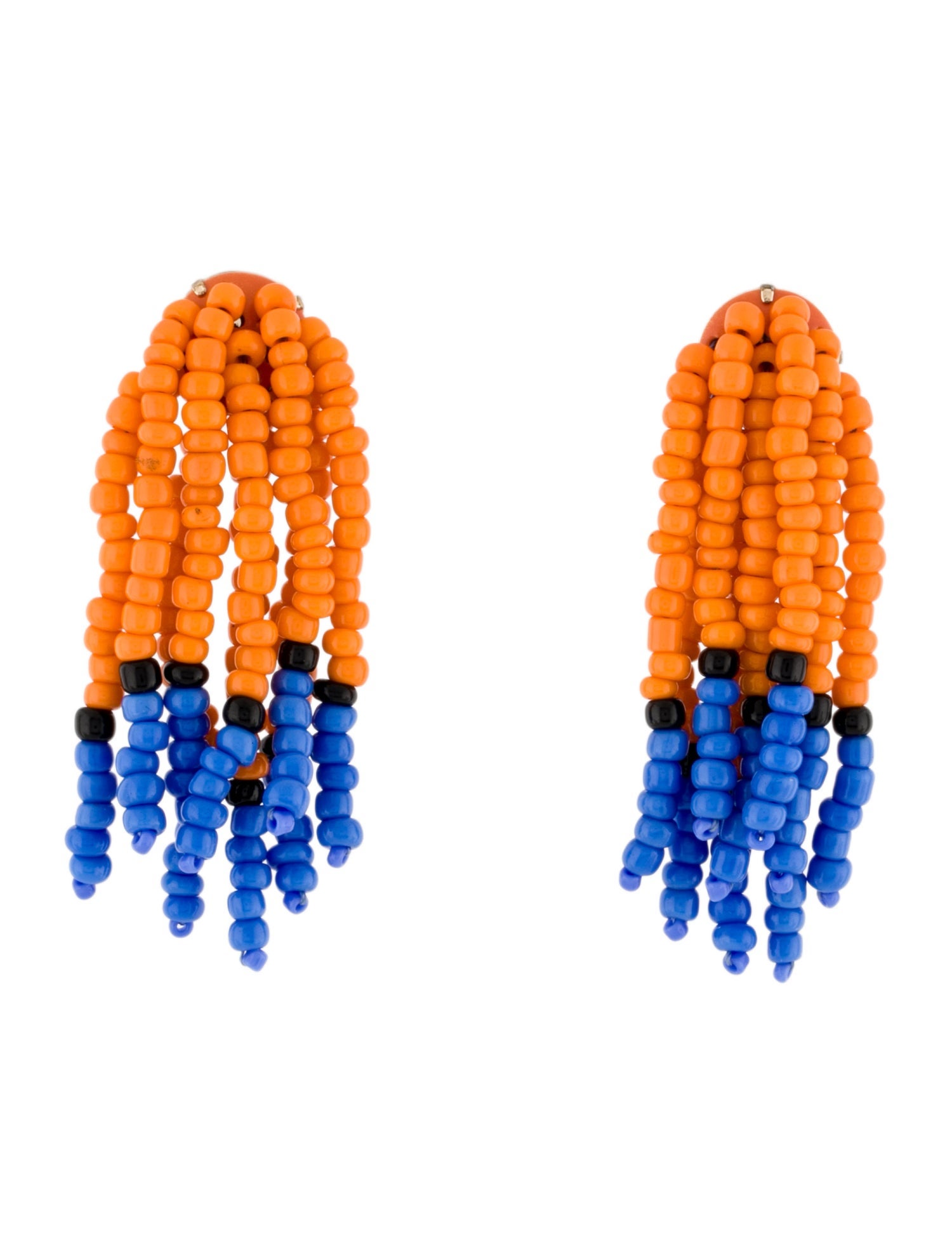 Roxanne Assoulin Bead Tassel Earrings