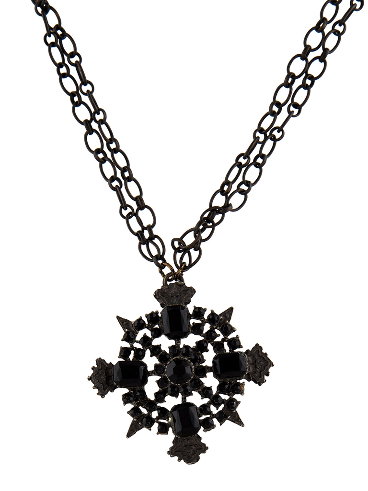 Roxanne Assoulin Crystal Pendant Necklace