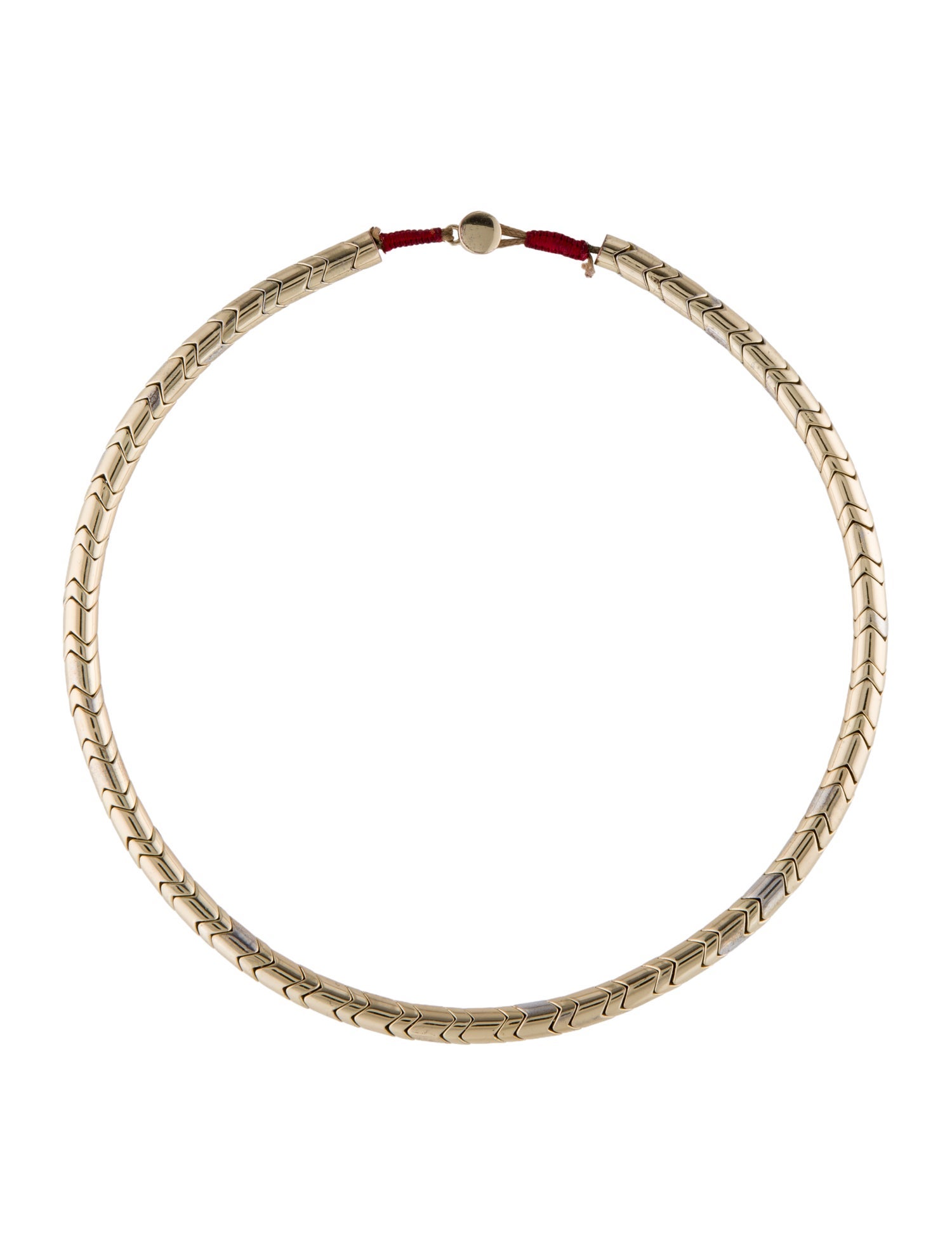 Roxanne Assoulin Gold Wave Necklace