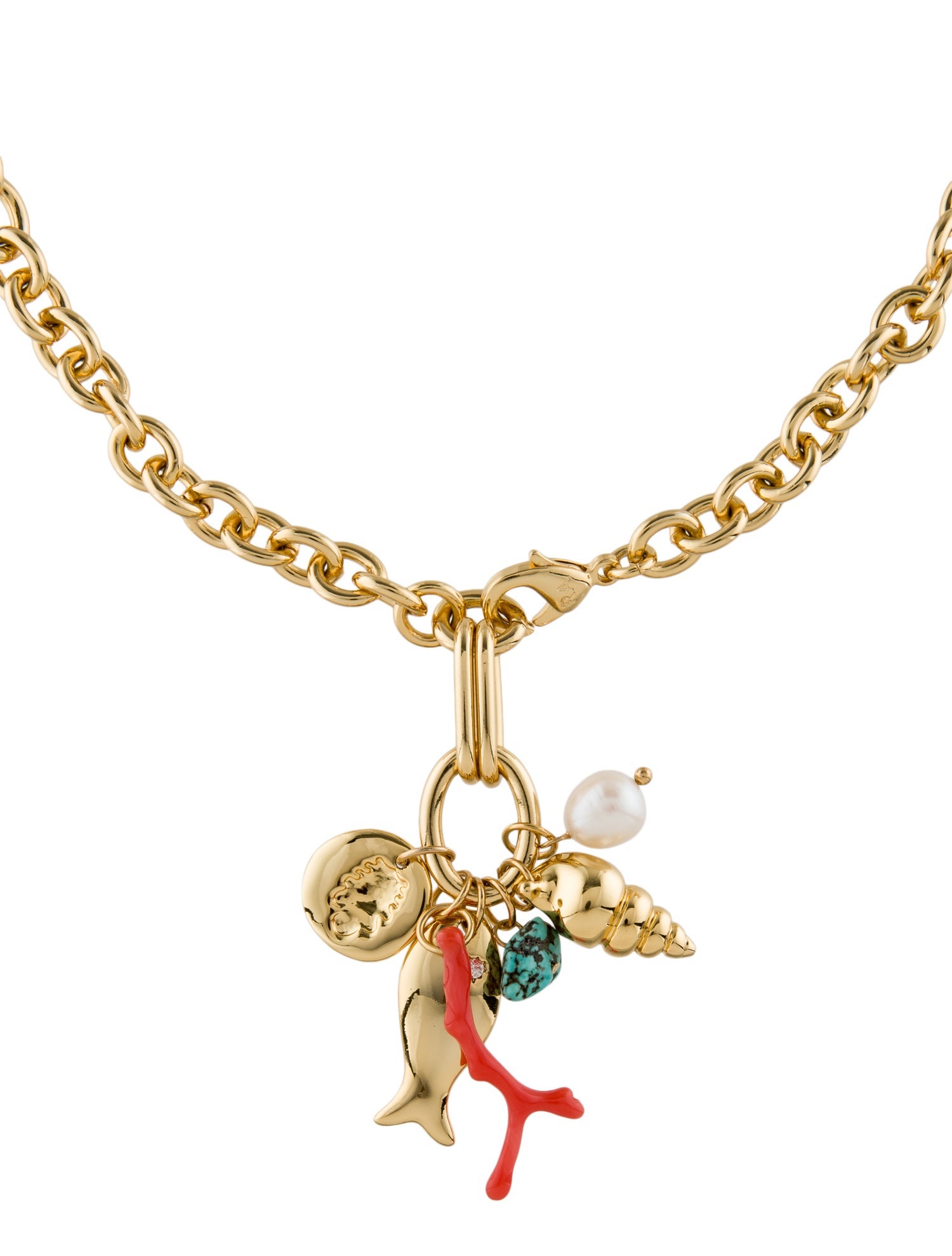 Roxanne Assoulin Pearl, The Aperitivo Pendant Necklace