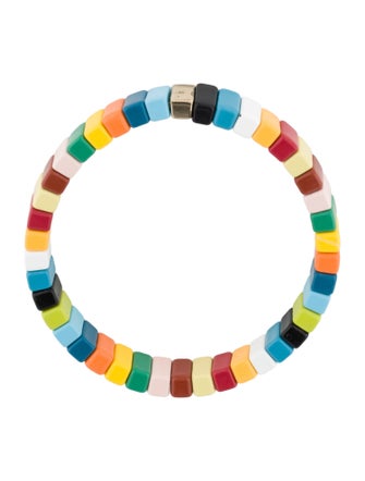 Roxanne Assoulin Enamel Stretch Bead Bracelet
