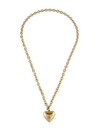 Roxanne Assoulin Mini Puffy Heart Pendant Necklace