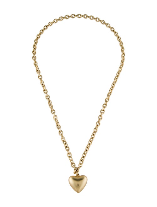 Roxanne Assoulin Mini Puffy Heart Pendant Necklace