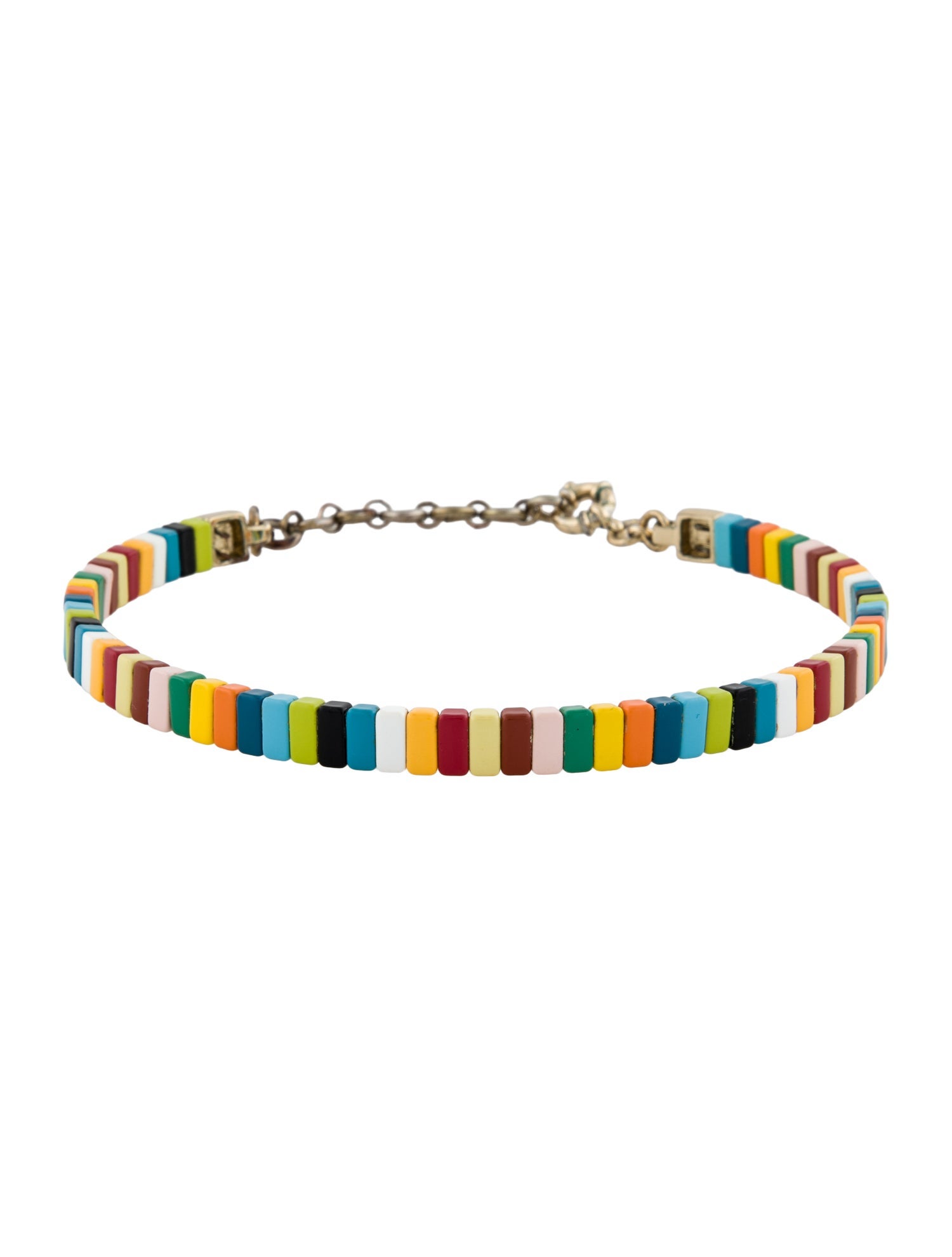 Roxanne Assoulin Enamel Bead Starburst Choker Necklace